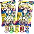 Generic Mega Warheads Extreme Sour Hard Candy LIMITED EDITION 90's Throwback, 3.25oz, Assorted Flavors - PACK OF 2