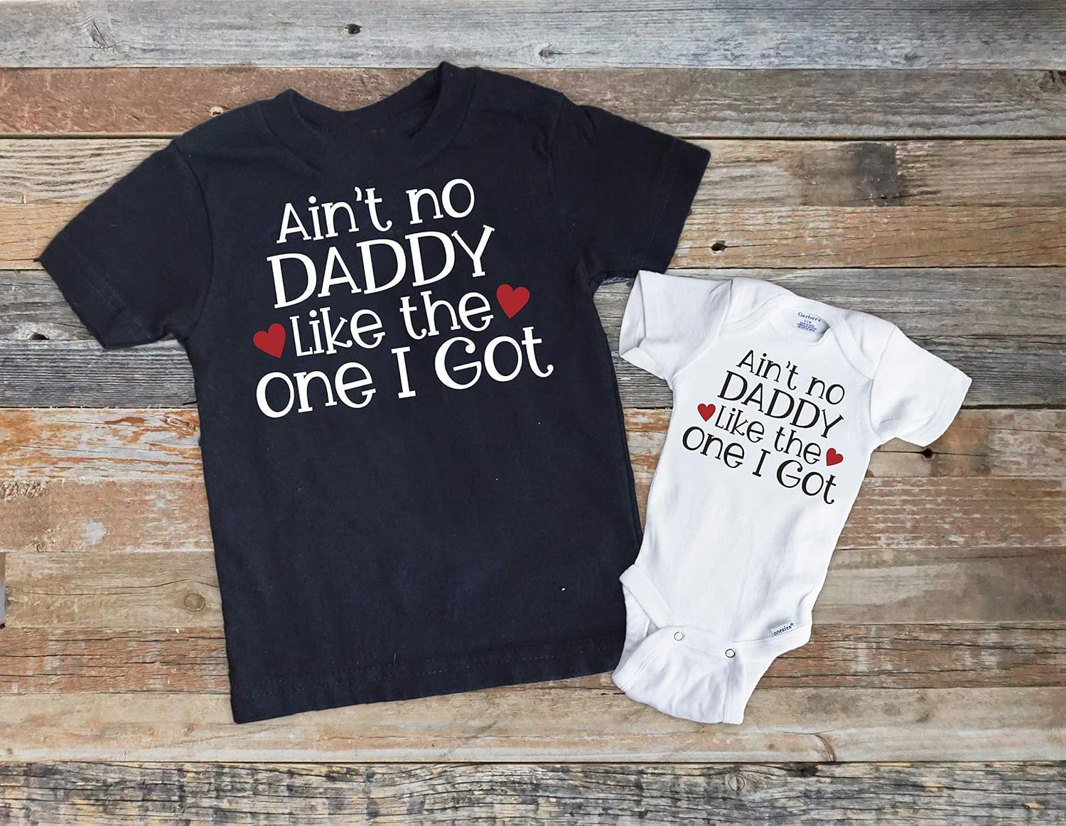 fathers day shirt and onesie