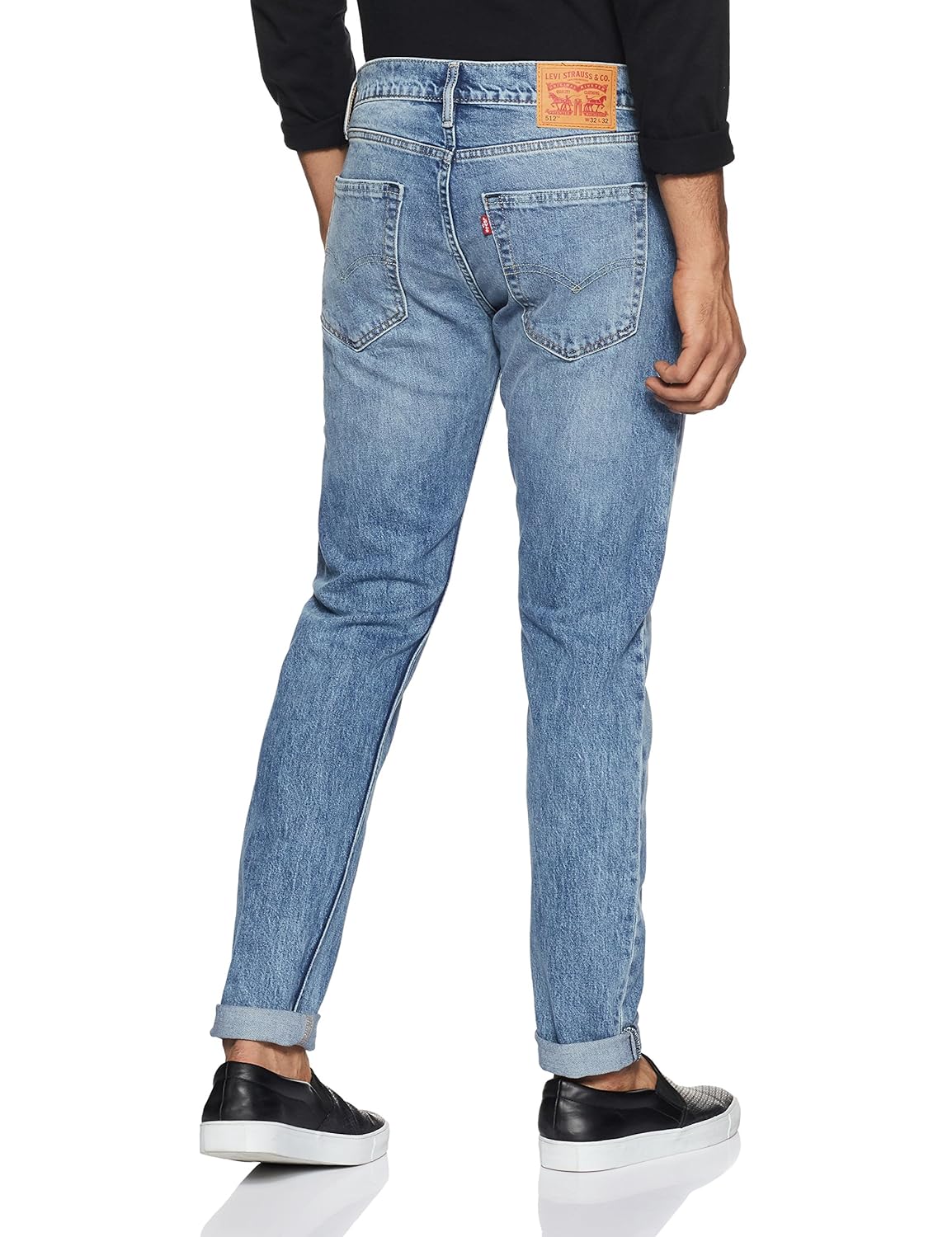 levi's men's (512) slim tapered fit jeans