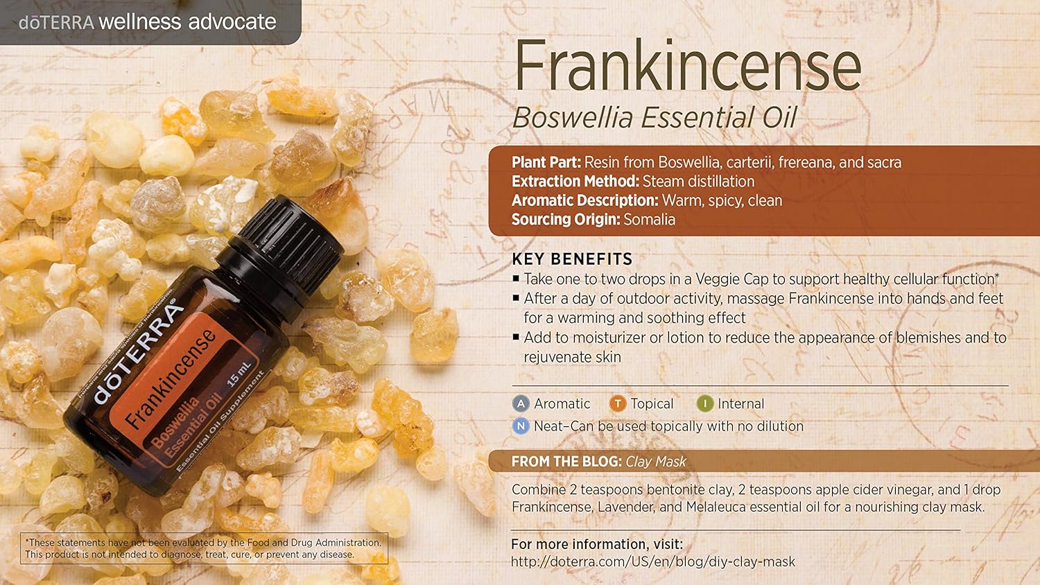 Image result for doterra frankincense