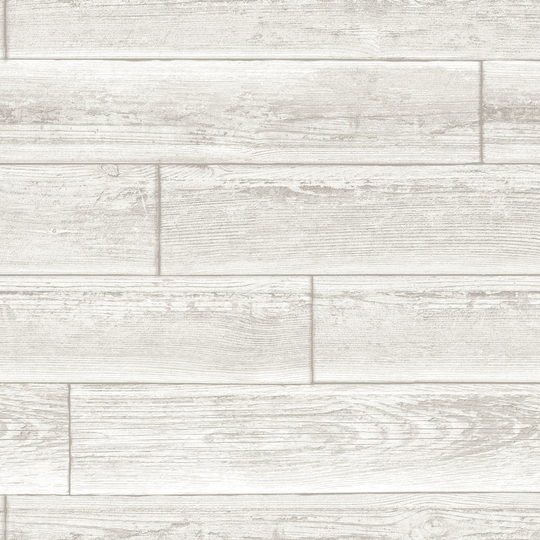 NuWallpaper NU1930 Serene Wooden Chic Peel and Stick Wallpaper - Cream