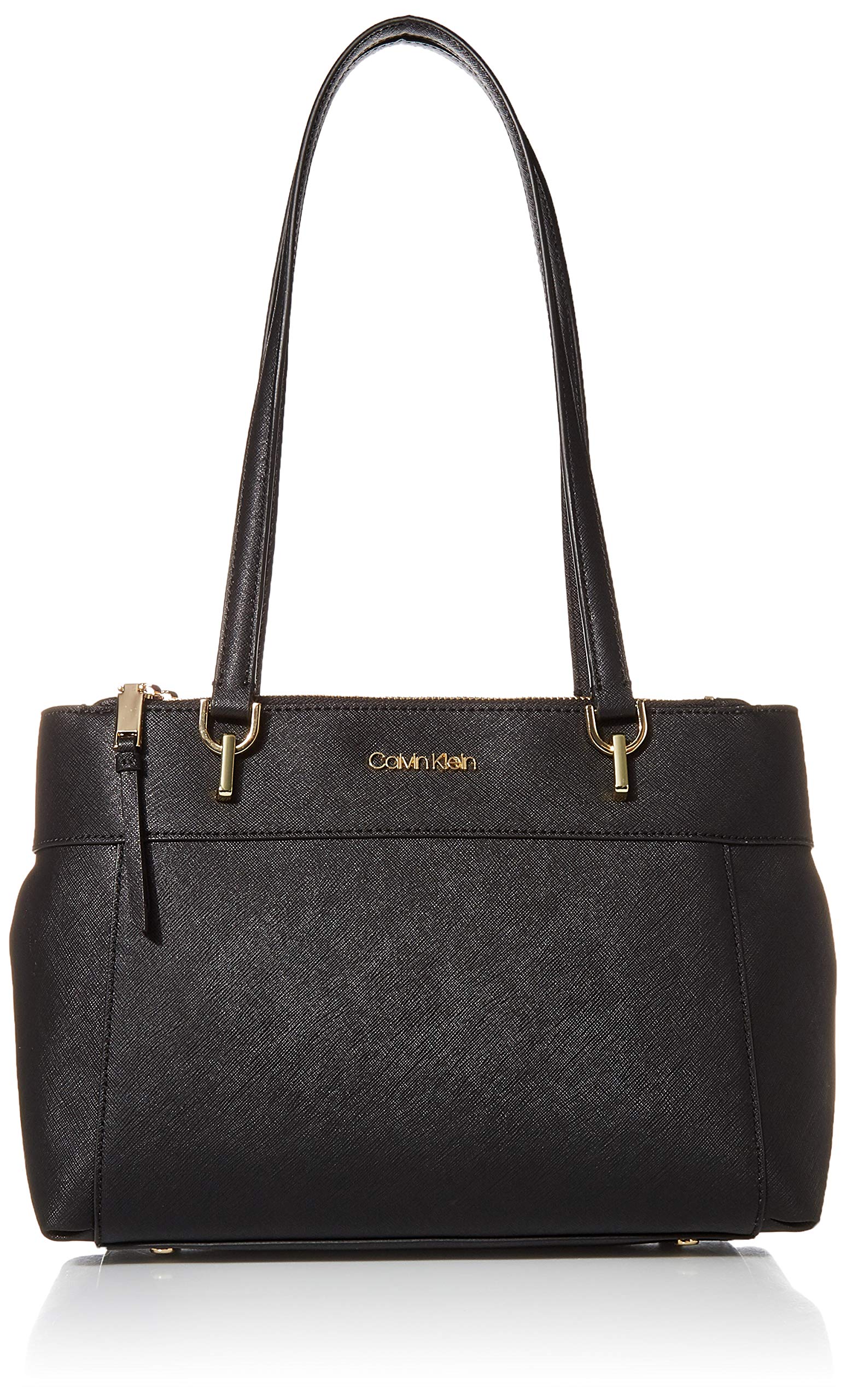 Crossbody Bags Calvin Klein Saffiano Leather Satchel Saffiano Tote