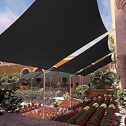 Colourtree TAPR0810 Custom Size 6' x 17' Black Sun