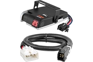 CURT MANUFACTURING CURT Discovery Brake Controller & Wiring Kit for Toyota Tacoma, Tundra - 51456 & 51120