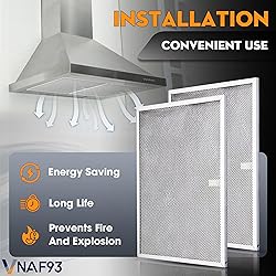 Upgraded 2 Pack BPS1FA30 Grease Filters
