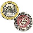 USMC Second Recruit Training Battalion Challenge Coin - 2nd BN Parris Island - Marine Corps Training Military Coins - Designed by Marines for Marines - Officially License