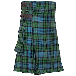 Goldia Clothes Industry Tartan Kilts l Men's