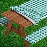 Sorfey Picnic Table Cover with Bench Covers -Fitted