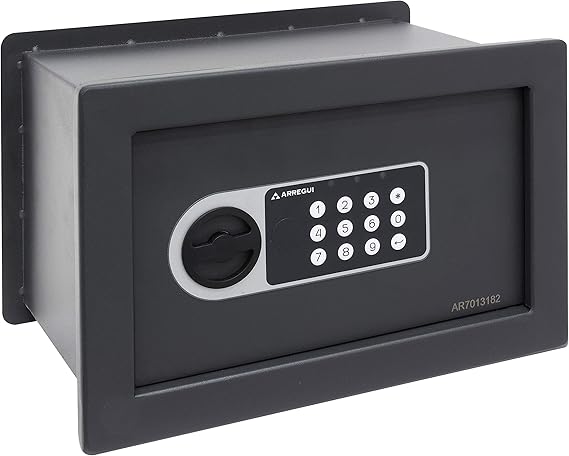 Arregui 16501W-S1 Caja Fuerte de Pared electrónica: Amazon.es: Bricolaje y herramientas