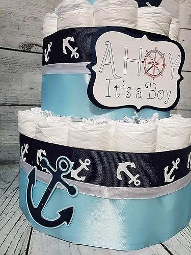 anchor diaper cake