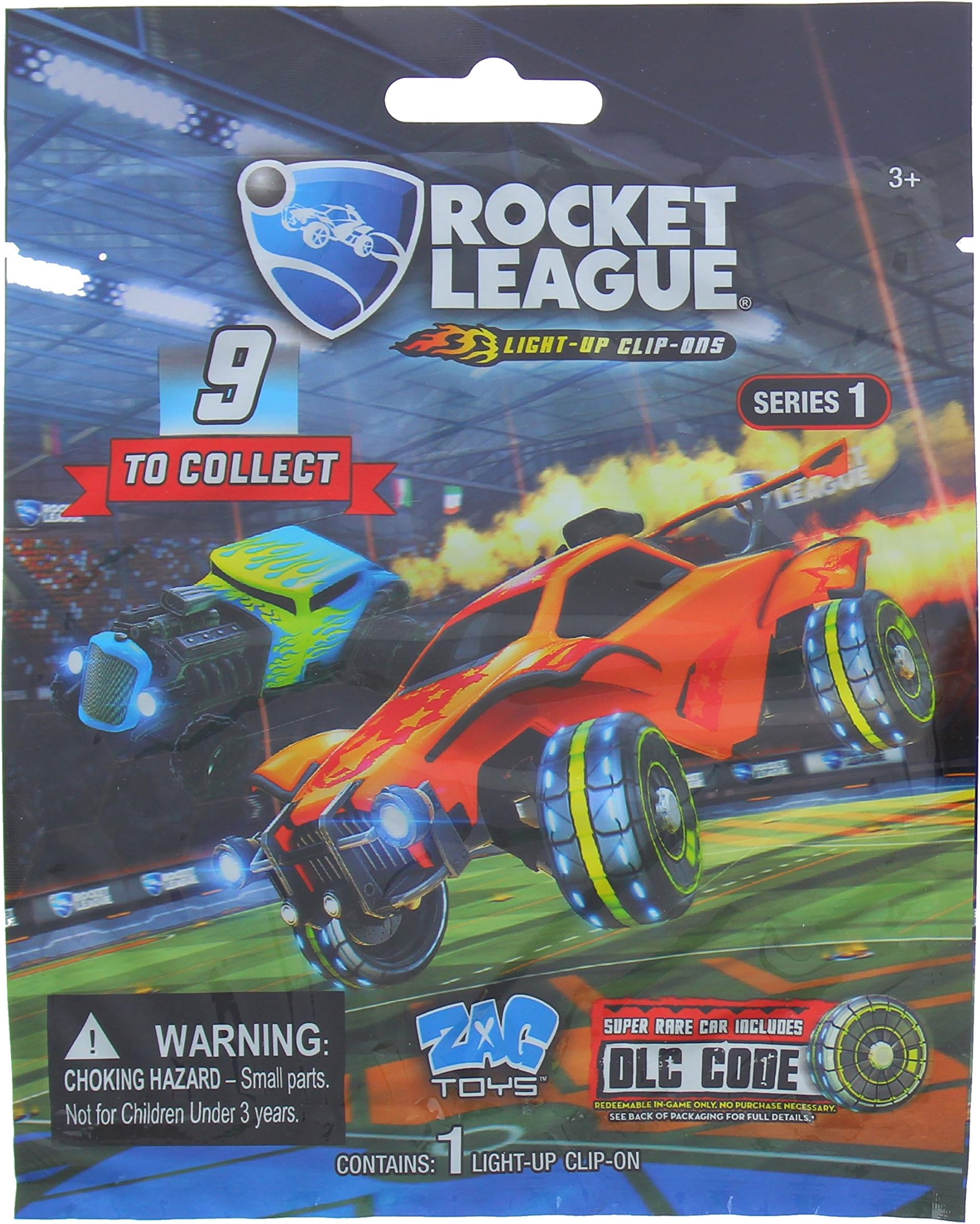 Rocket League Light Up Clip On Blind Bag Series 1 with 9 to Collect