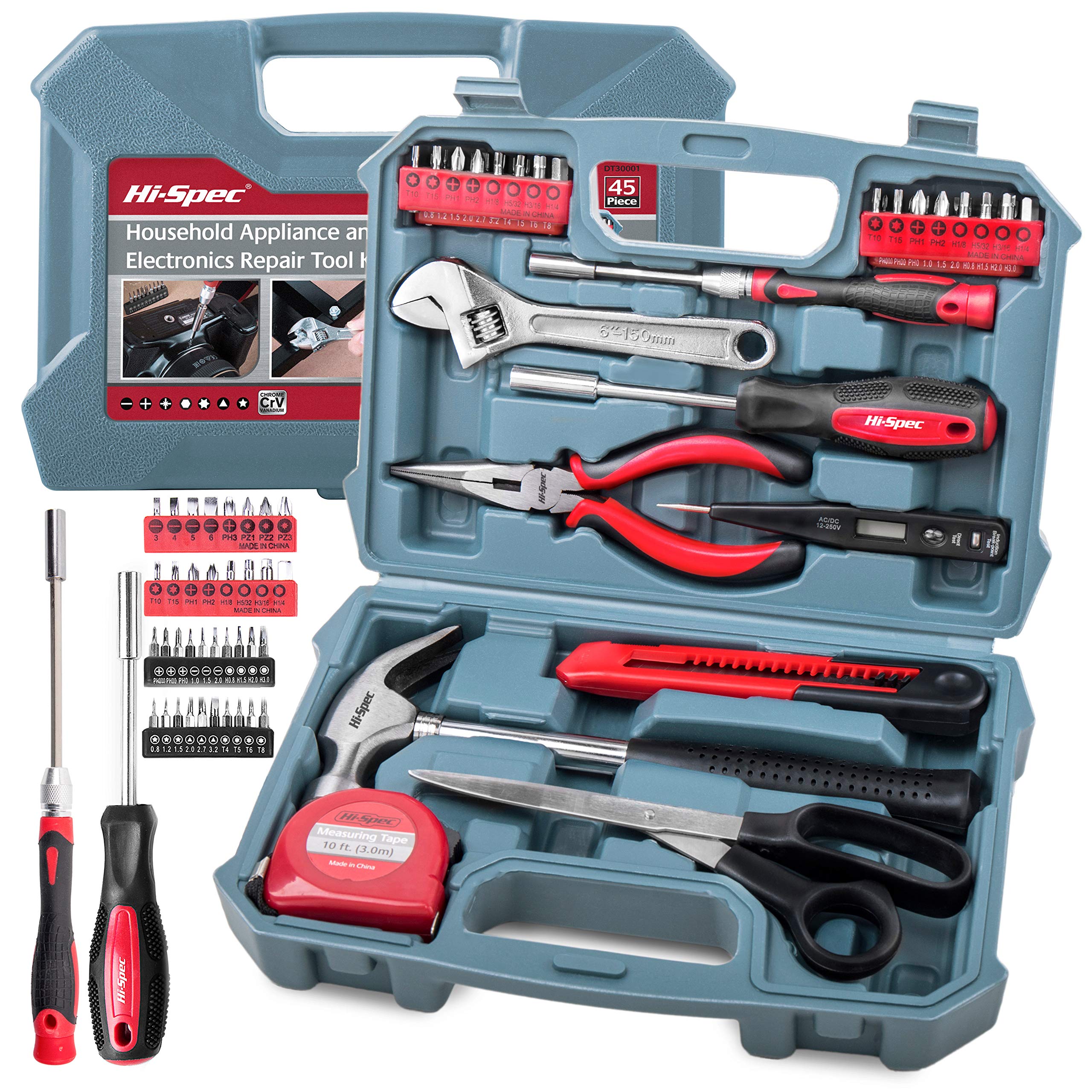 High Quality Complete Basic Tool Kit for All Household Maintenance with