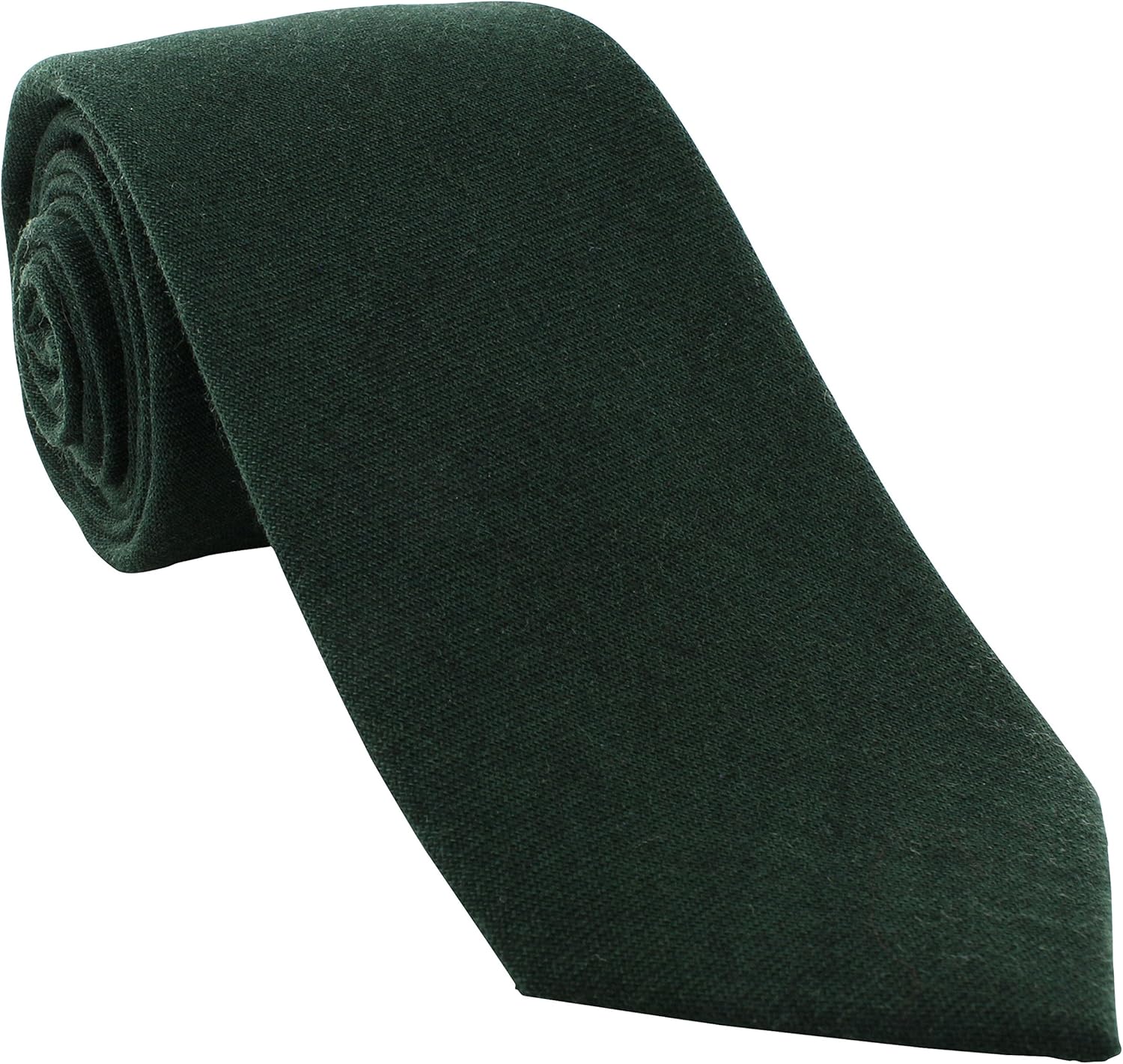 Plain Wool Ties (Green) Amazon.co.uk Clothing