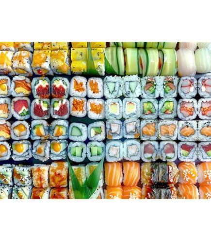 Amazon.com: Beverly 1000 Piece Jigsaw Puzzle Jigsaw Sushi (49x72cm