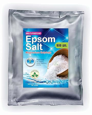 Only For Organic Epsom Salt (Magnesium Sulphate), 900 Gms