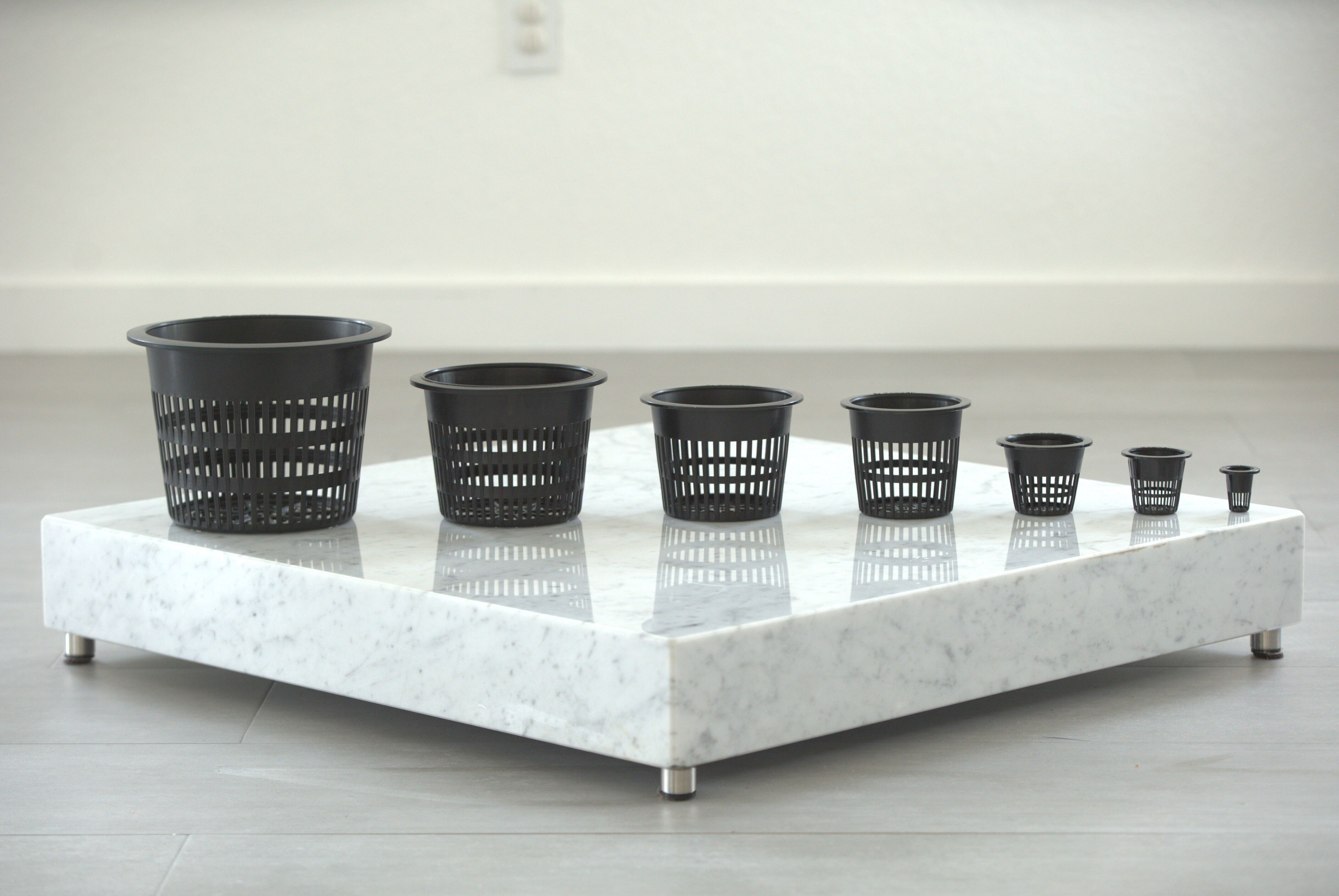 Amazon.com: Cz Garden Supply 3 inch Net Cups Heavy Duty Pots Wide