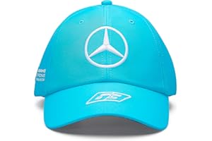 Mercedes AMG Petronas Formula One Team - Kids 2023 George Russell Driver Hat - Blue - Size: One Size