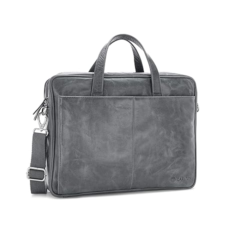 carlton inca tan laptop bag