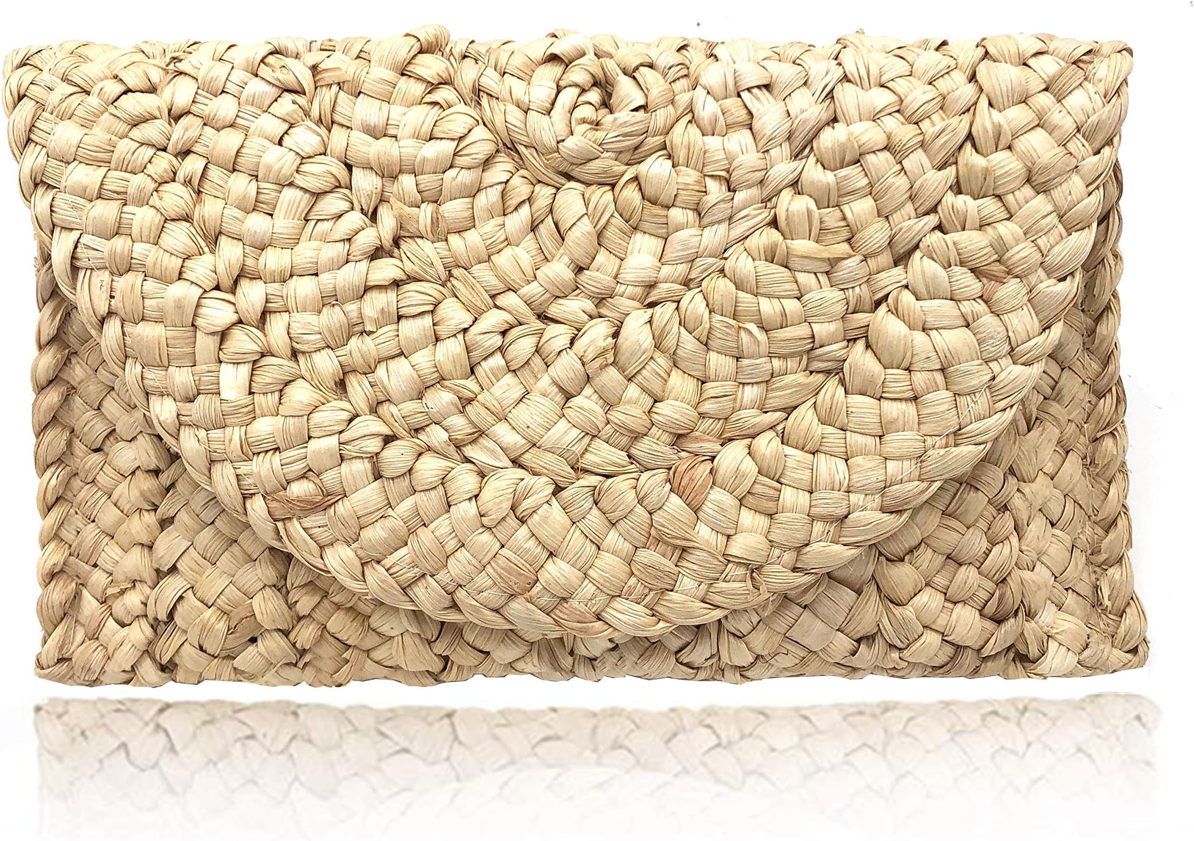 Straw Crossbody Bag Shoulder Bag Travel Straw Bag Beach Handmade Semi-circle Beach Bag for Women