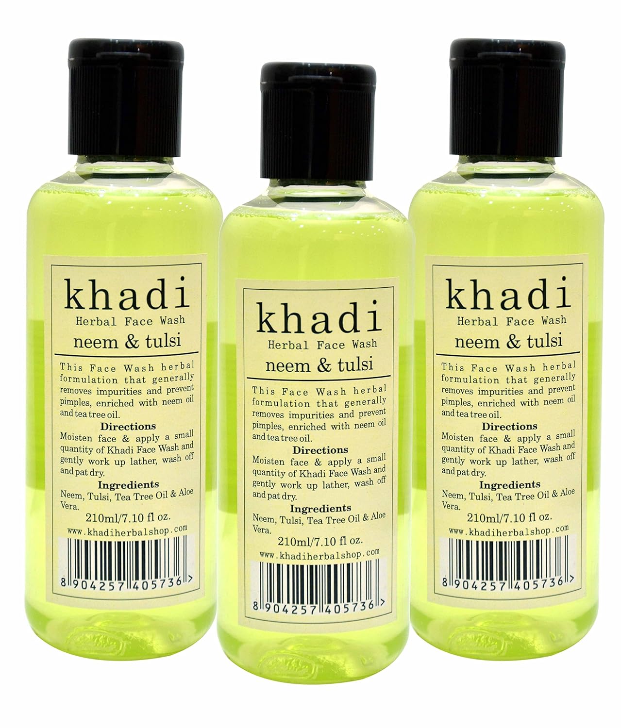 khadi neem and tulsi face wash
