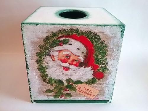 Amazon Com Christmas Tissue Box Cover Christmas Gift Ideas Handmade