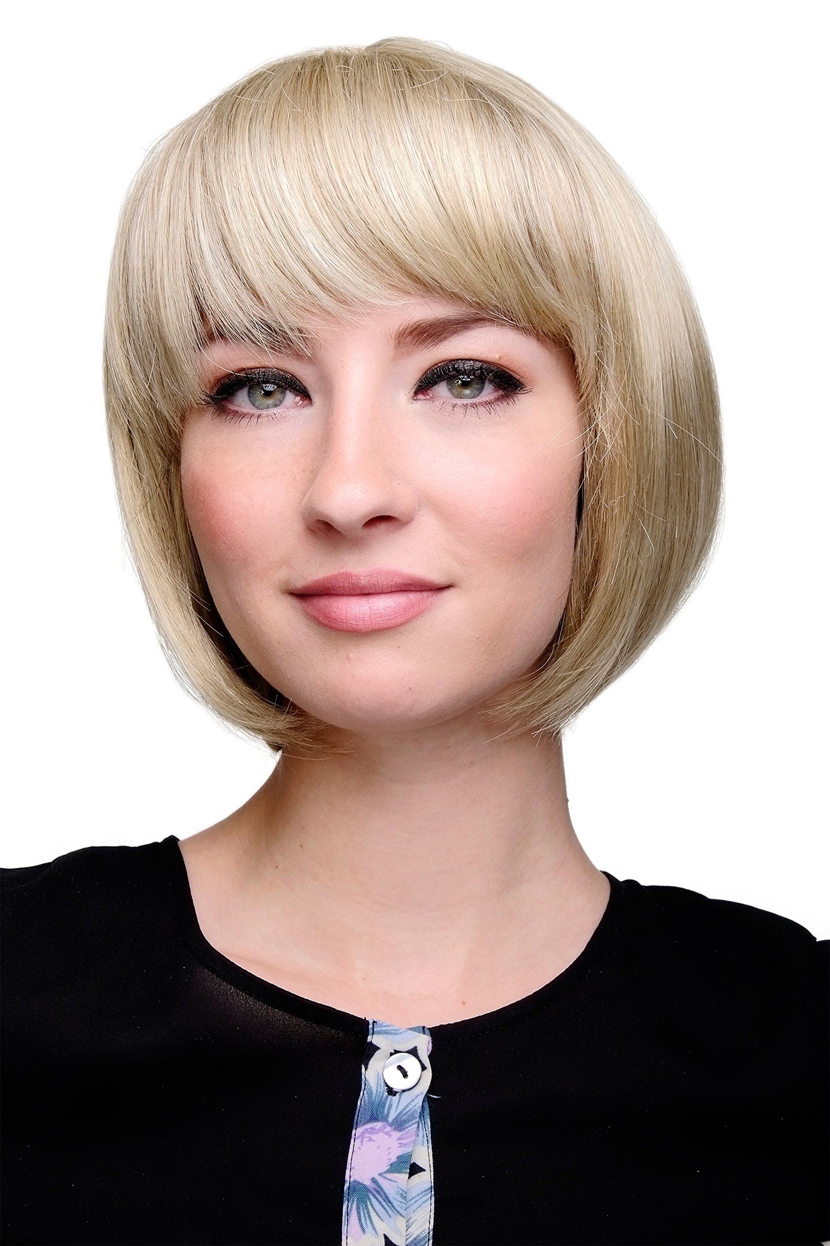 WIG ME UP - Lady Quality Wig Short Page Bob Blond Strands Streaked Blond and Platinum 703-613/18F โ image 1