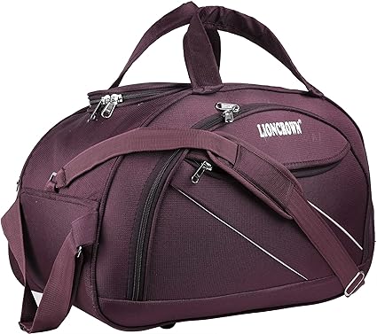 Lioncrown Polyester 55 cms Travel Duffel Bag | Cabin Bag (Purple)