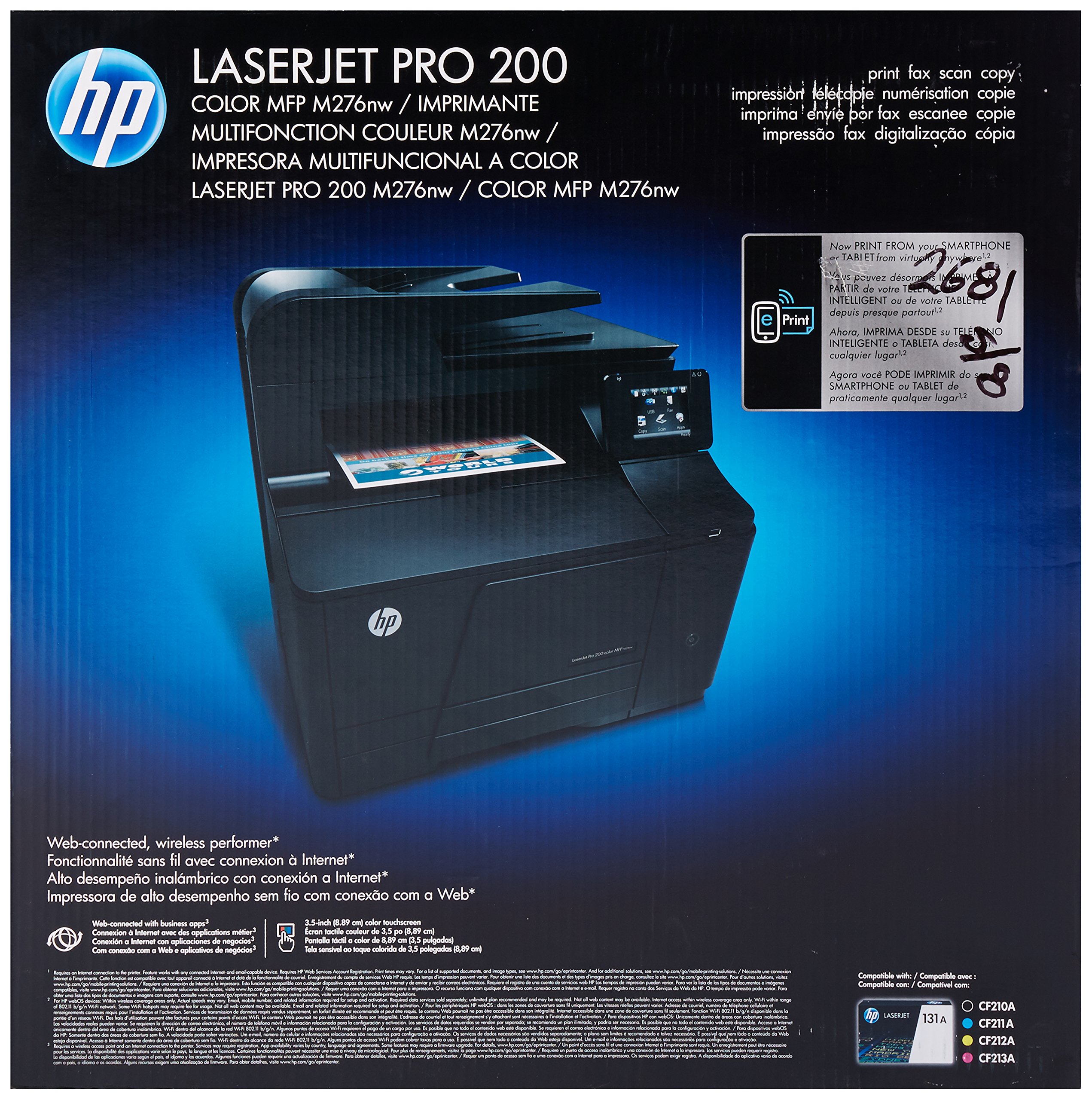 HP LaserJet Pro 200 Color MFP Printer (M276nw) on Galleon Philippines
