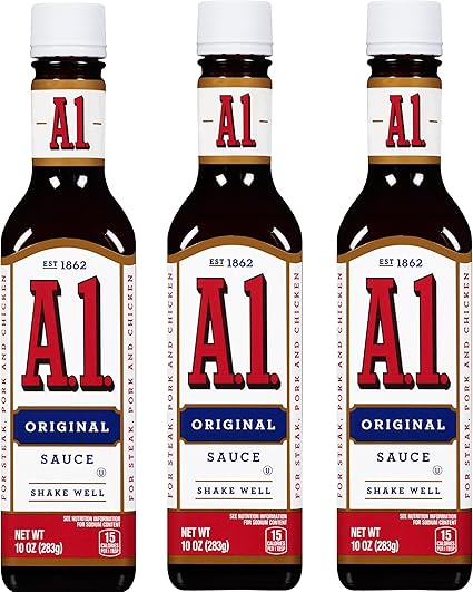 A1 Steak Sauce (Original Sauce) - 283g (3 Pack): Amazon.co.uk: Grocery
