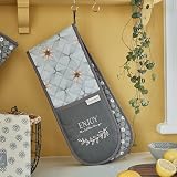 Cooksmart 5-Piece Apron Oven Glove Tea Towel Set Purity Kitchen Accessories view 5