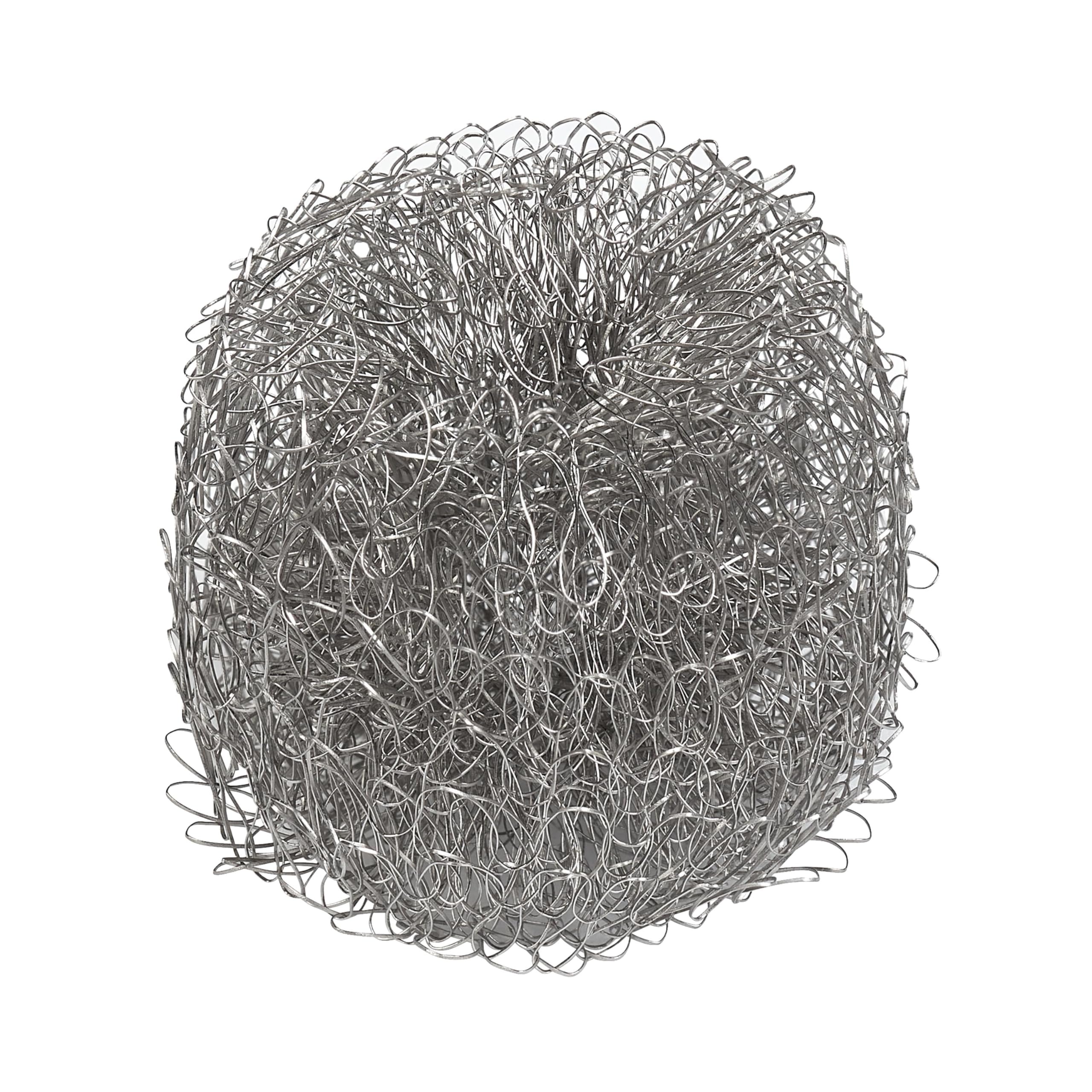 Chef Aid Stainless Steel Doughnut Kettle Descaler, Limescale & Furring Remover for Hard Water Areas, Reusable Non-Chemical Solution to Prolong Kettle Life, Single Pack, Silver