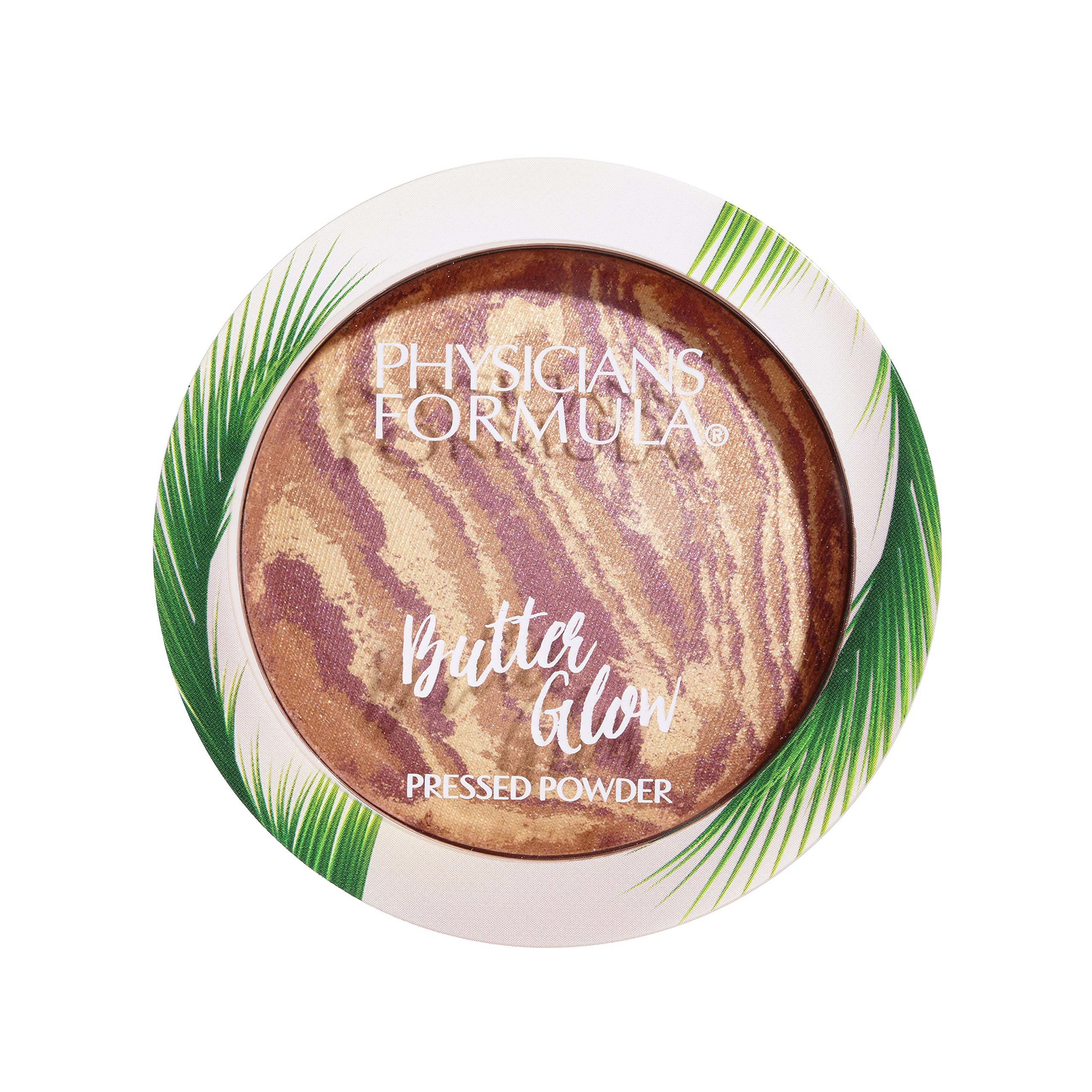 Physicians Formula Murumuru Butter Glow, Multi-Use Radiance-Boosting Pressed Powder Infused with Murumuru Butter, Natural Finish, Natural Glow Shade