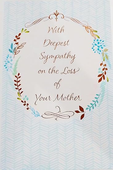 Amazon Com With Deepest Sympathy On The Loss Of Your Mother