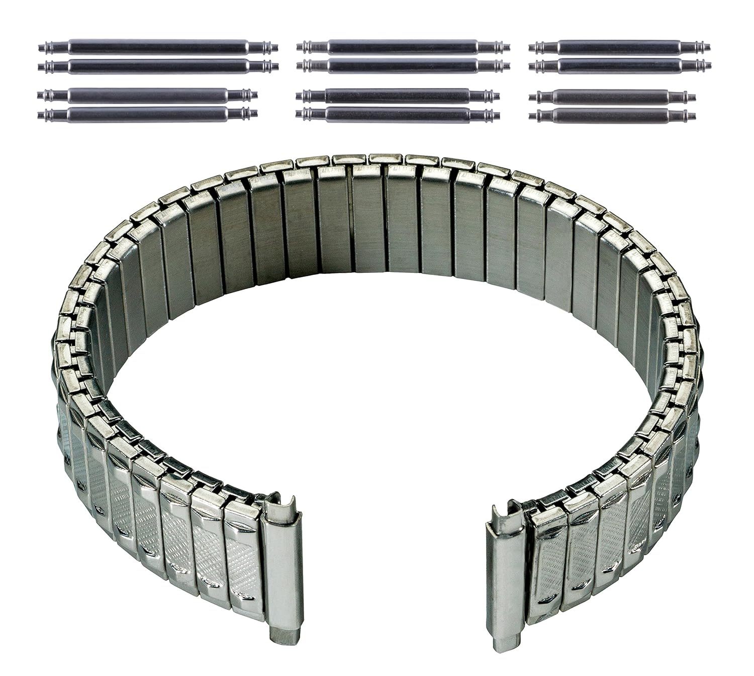 本店は Gildenメンズ用拡張15 Mm Crosshatchステンレススチール時計バンド510 ステンレススチール ステンレススチール B01n5802 Studioweb Com