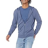 Amazon Essentials Men's Lightweight French Terry Full-Zip Hoodie with Comfortable Fit