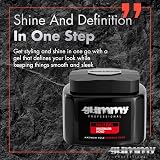 Gummy Hair Gel 700ml Maximum Hold Professional Men's Styling view 5