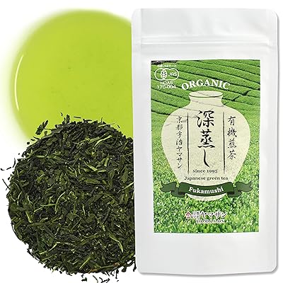 Green Tea Sencha (Fukamushi) Japanese Organic Loose Leaf Green Tea, 80g【CHAGANJU