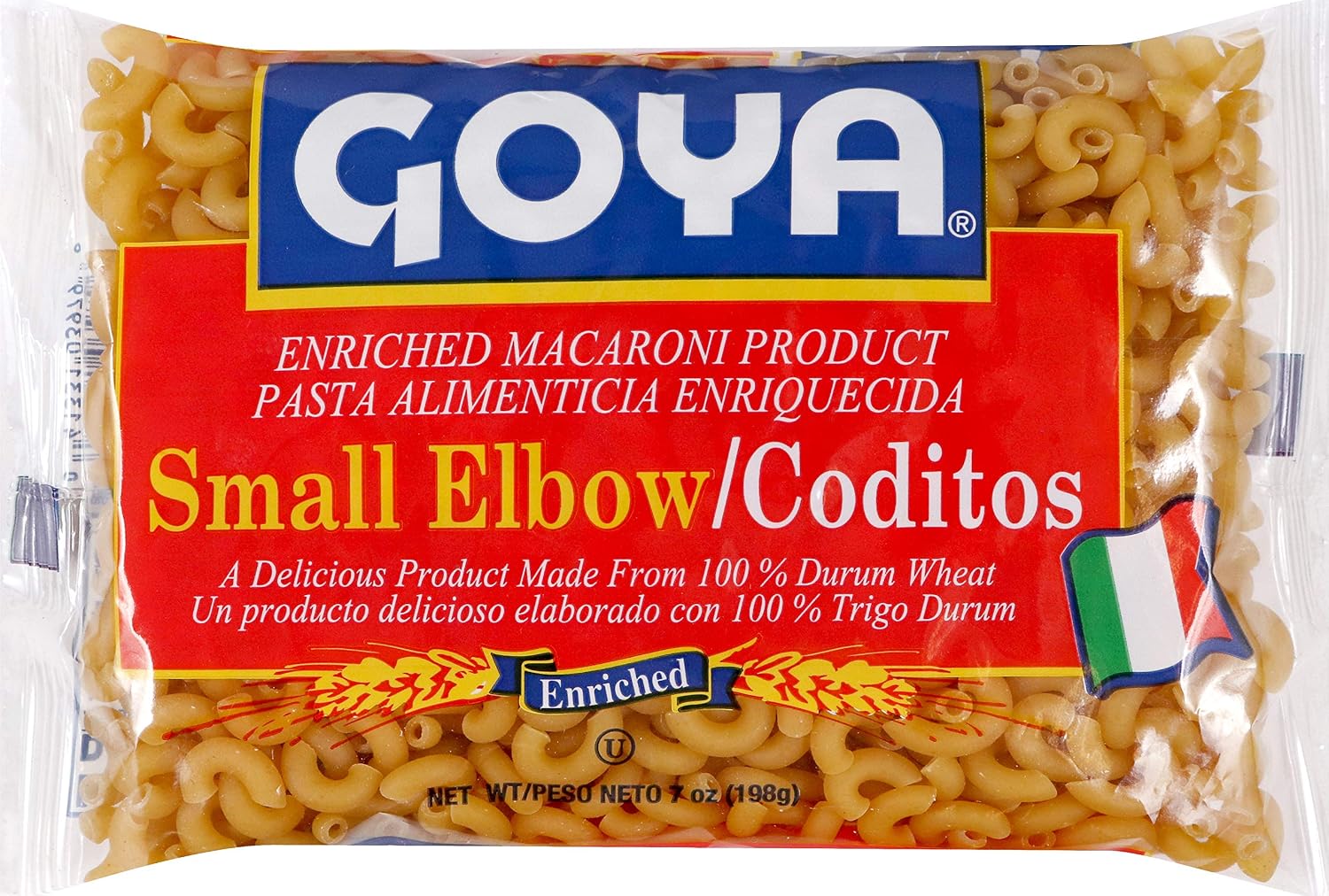 Goya small elbow noodles (041331039796)