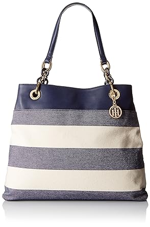 tommy hilfiger chain tote bag