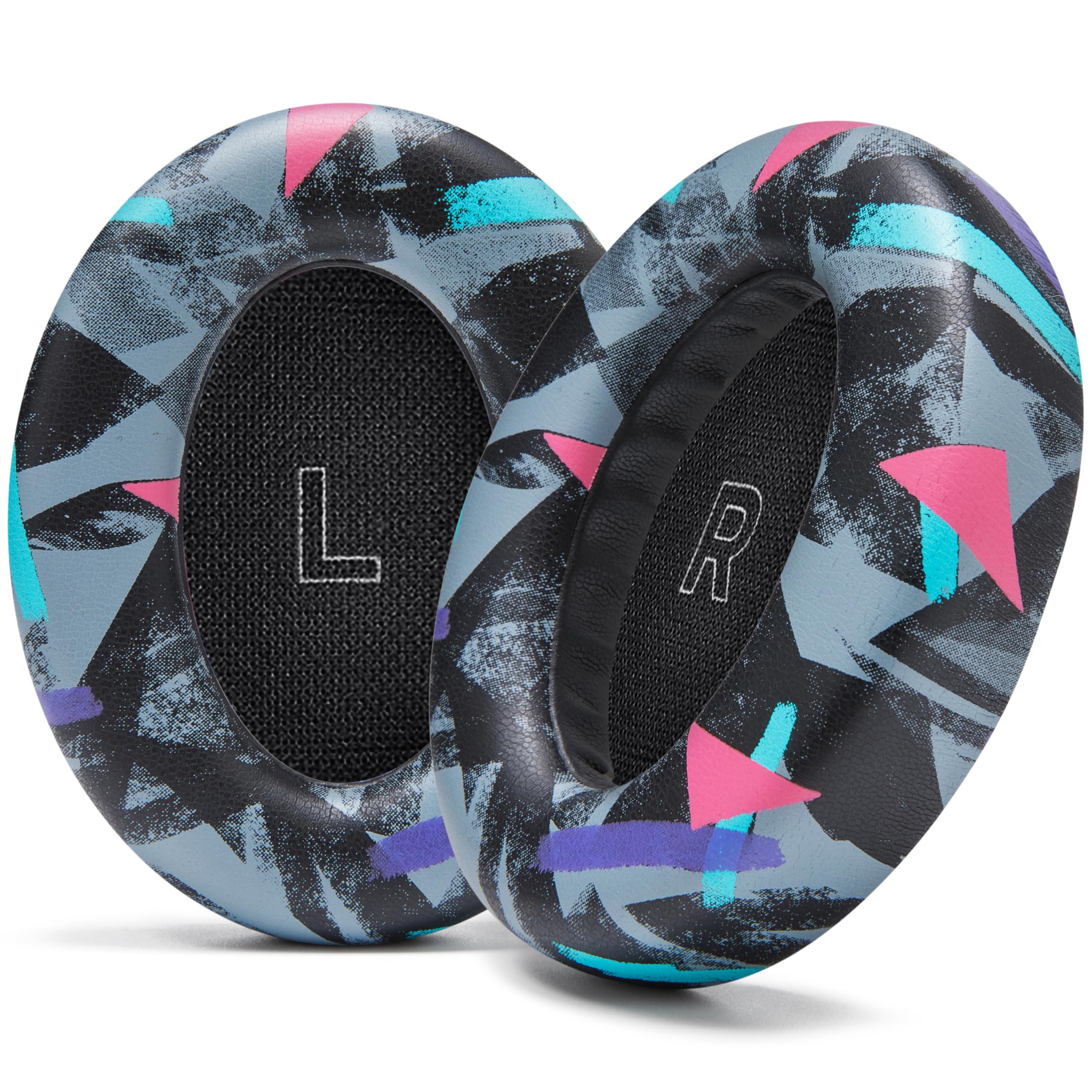 WC PadZ QC Ultra – Upgraded Replacement Earpads Compatible With Bose QuietComfort Ultra Gen 1 & Gen 2 by Wicked Cushions | Enhanced Comfort, Thickness & Durability | 90's Black