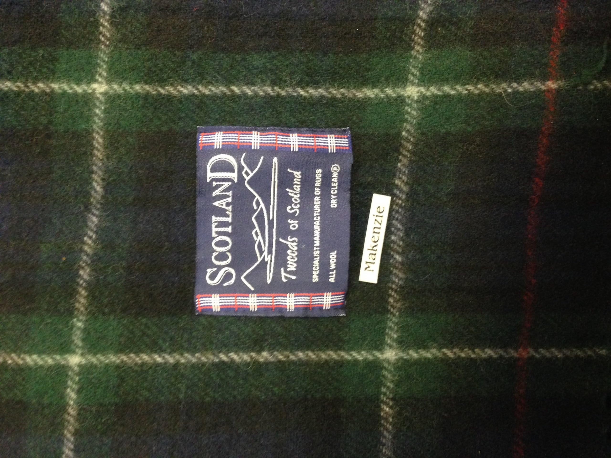 Tweeds of Scotland wool Blanket,Rug,Throw : Makenzie