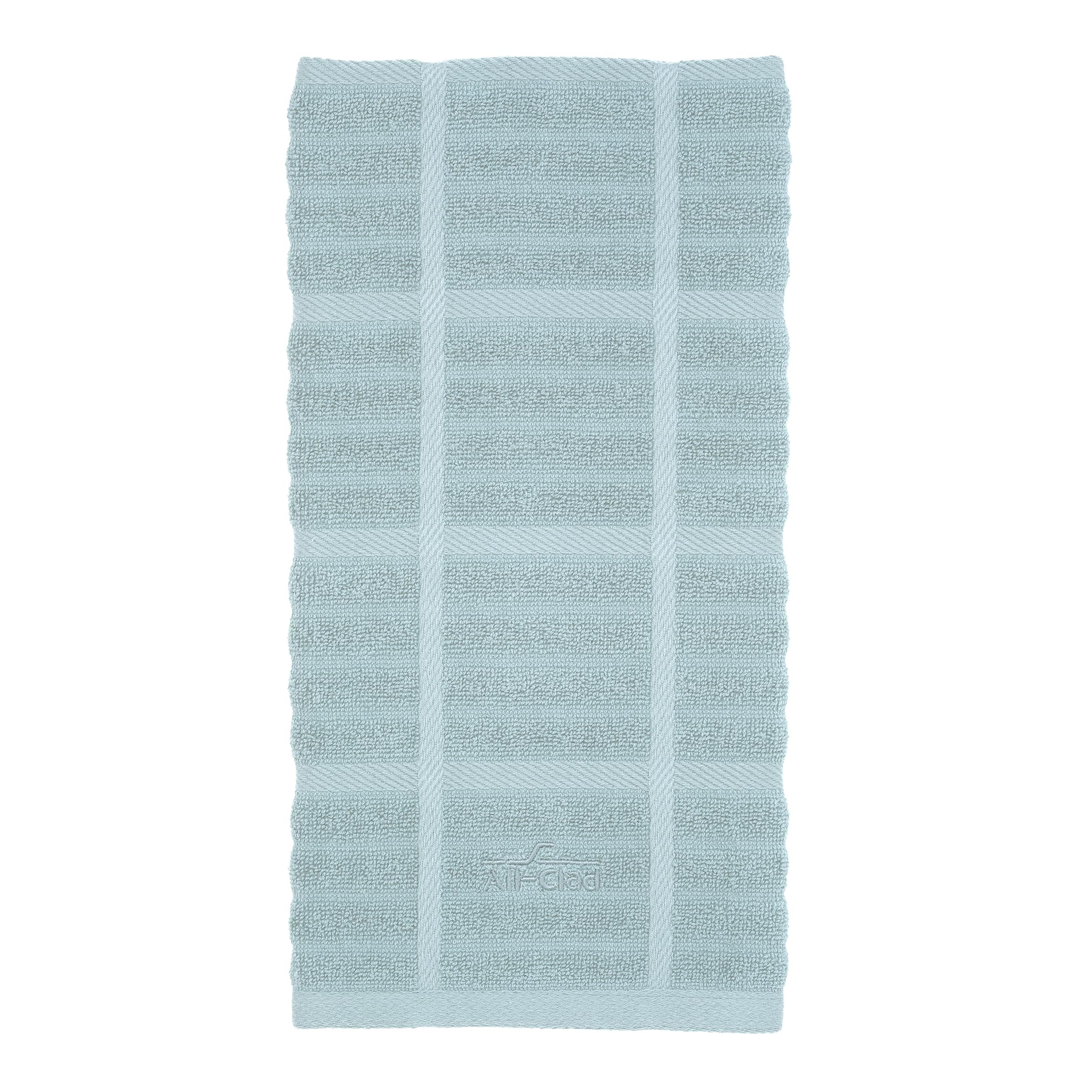 All-Clad Kitchen Towel, Cotton, Rainfall, Solid-1 Pack