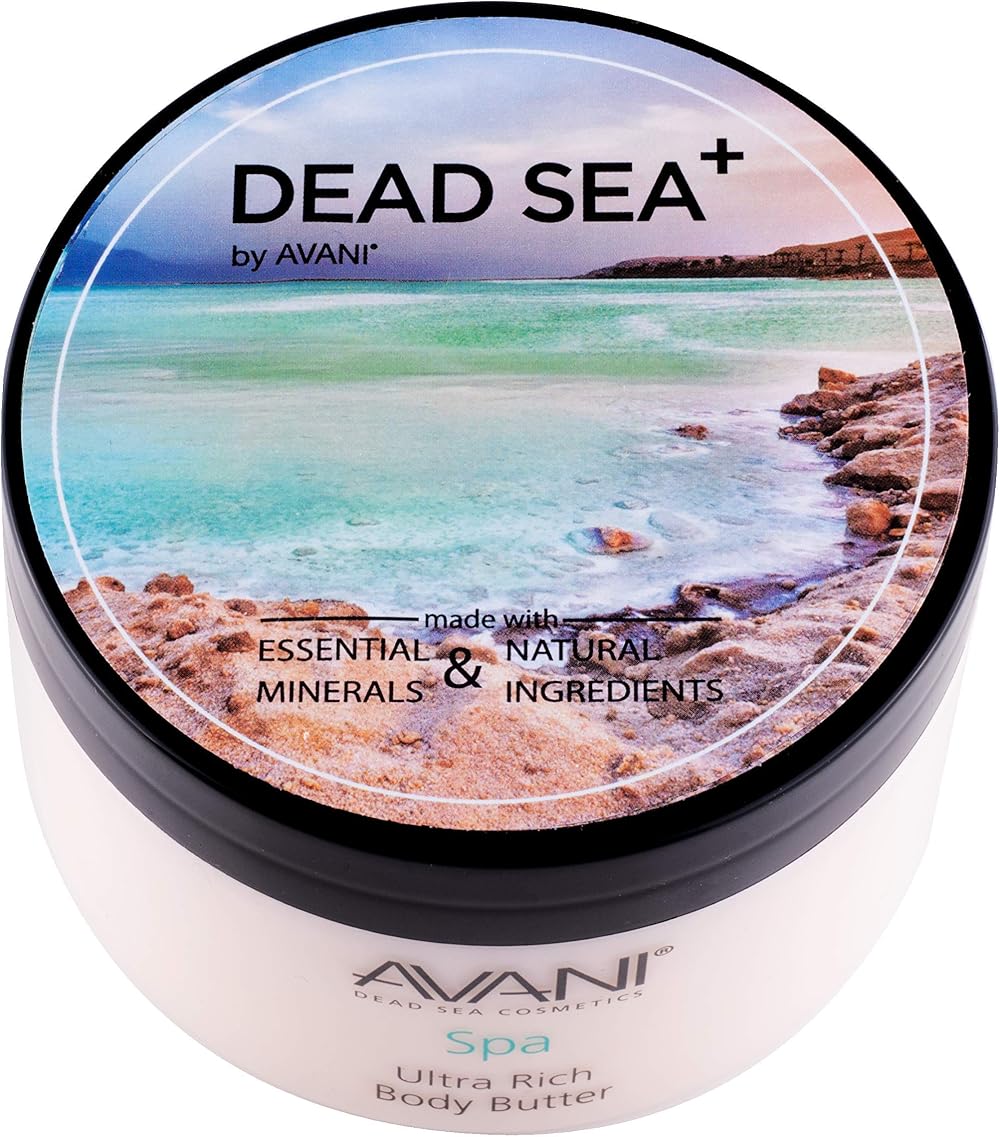 Avani Dead Sea Ultra Rich Body Butter Milk Honey Shea Butter Aloe Vera
