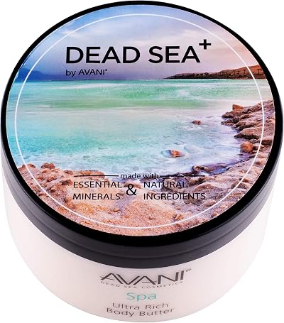 Avani Dead Sea Ultra Rich Body Butter Milk Honey Shea Butter Aloe Vera