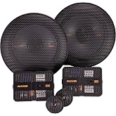 KICKER 51KSS6504 KS-Series 6.5" Component System with 1" tweeters, 4-Ohm, Pair
