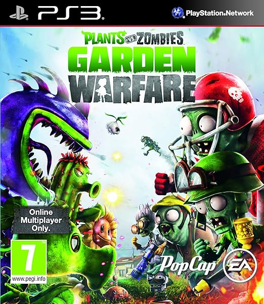 Plants vs Zombies PS-3 UK multi Garden Warfare
