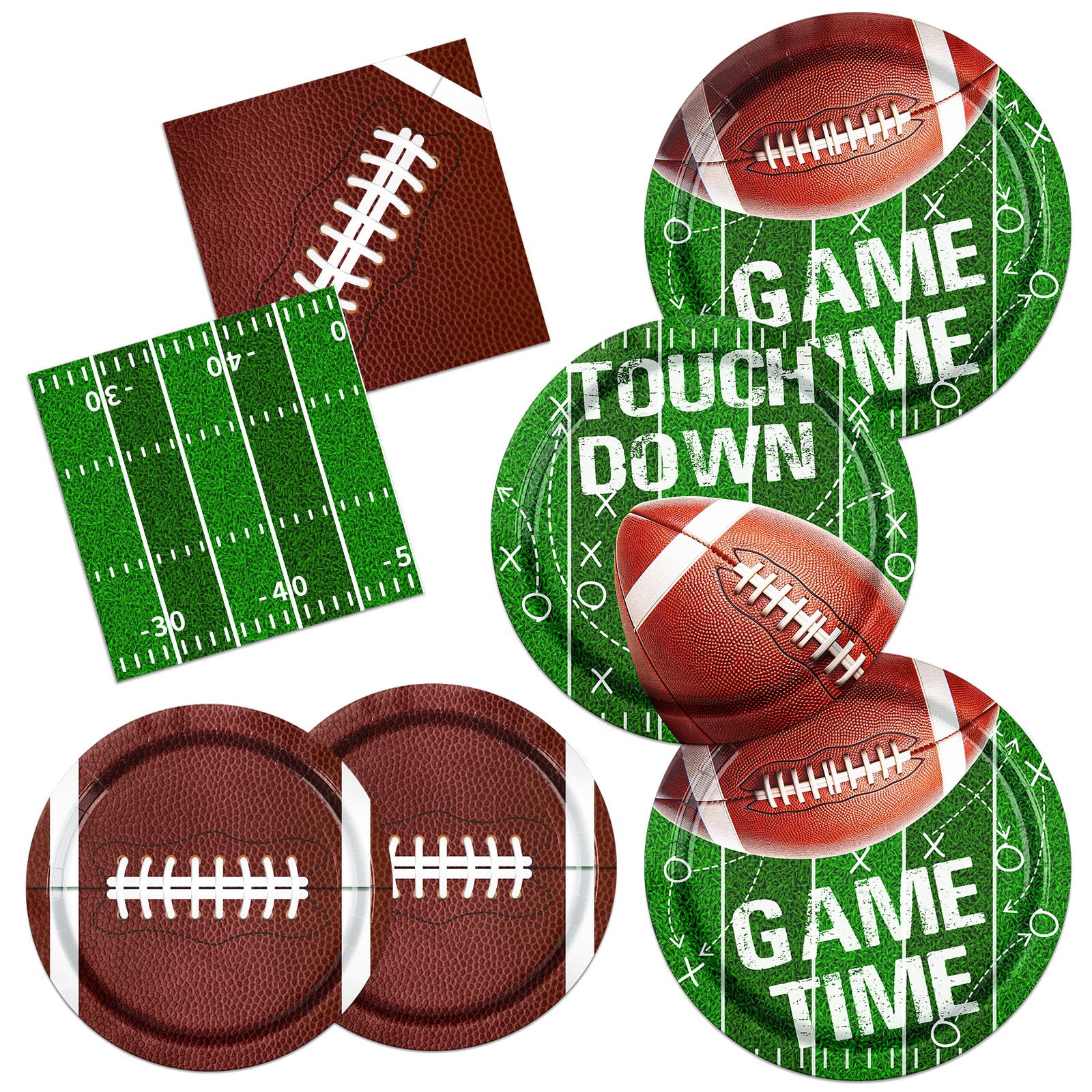 Photo 1 of , Football Party Supplies Touchdown for Football Birthday Game Day Tailgate Party Decorations