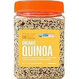 BetterBody Foods Organic Quinoa, Vegan, Complete plant protein, gluten free low, glycemic rice replacement, 24 ounce
