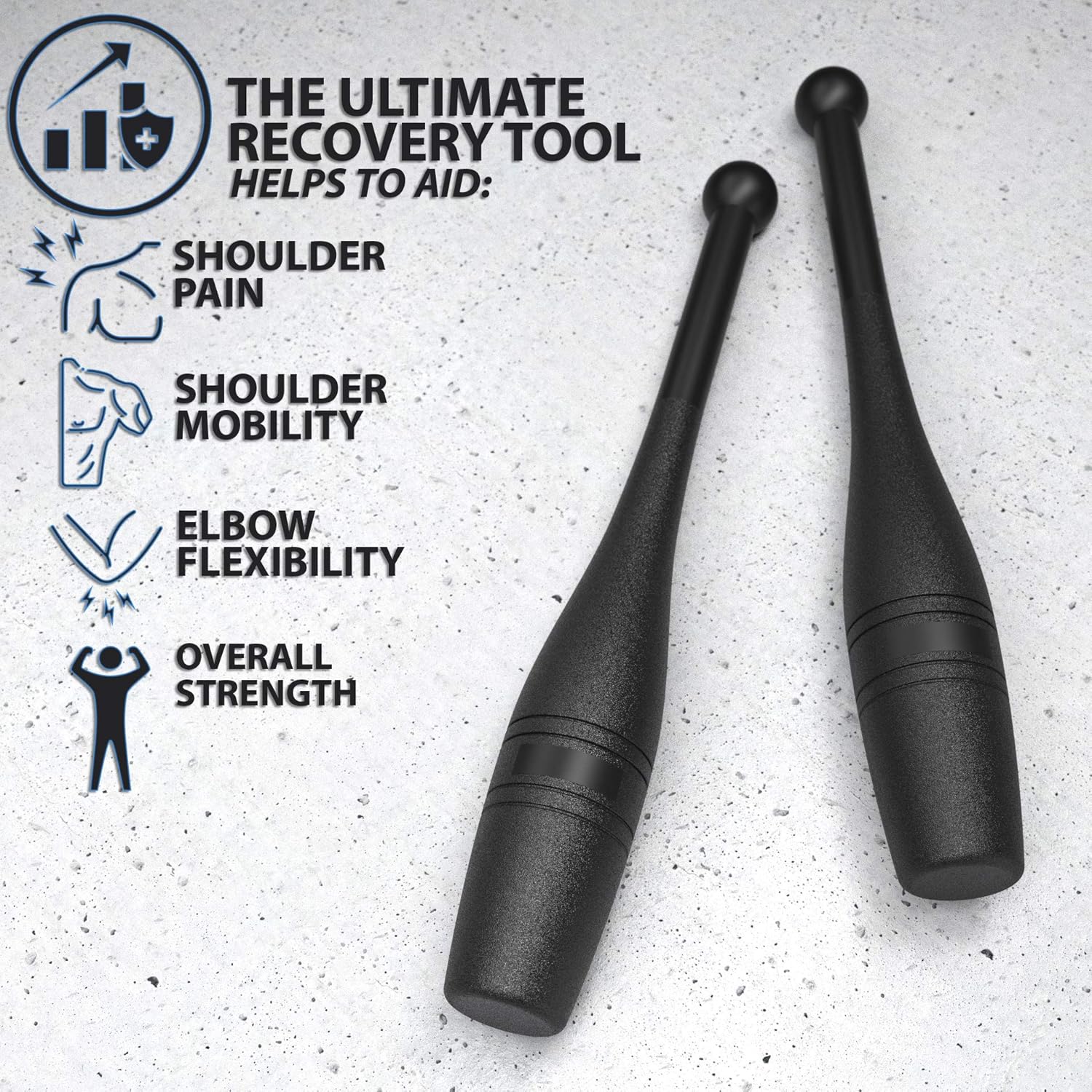 Synergee 1 LB Indian Club - Pair of Power Clubs - Exercise Weight Club Bells - Grip and Forearm Strength Trainer : Sports & Outdoors