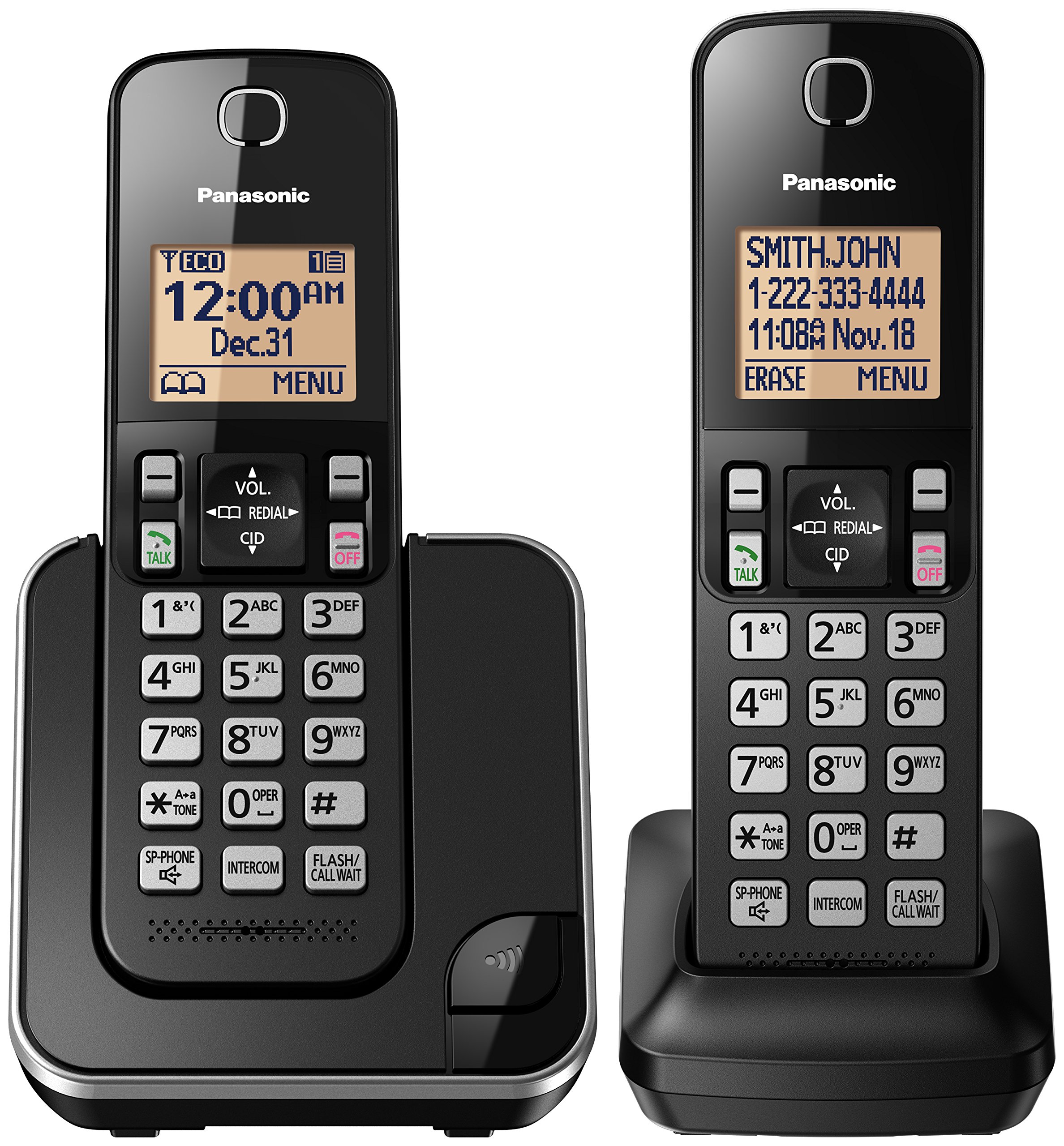 Panasonic KXTGC362B Dect_6.0 2 Handset